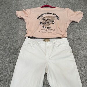 Democracy White Straight-Leg Women's Jeans
